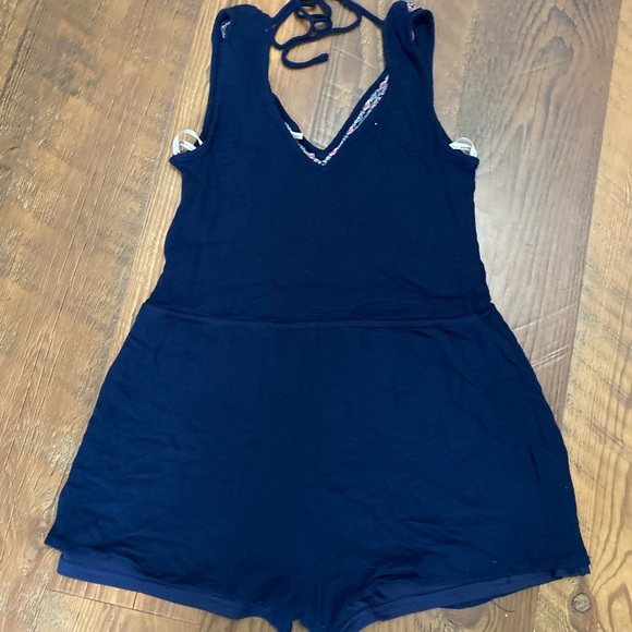 Girl’s blue romper - Picture 3 of 5